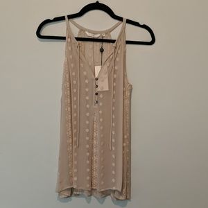 Zoa New York Blush Sheer Tank